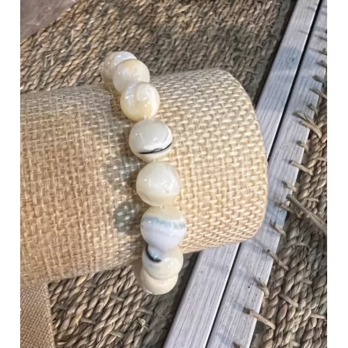 Bracelet perle marmoratus 19cm