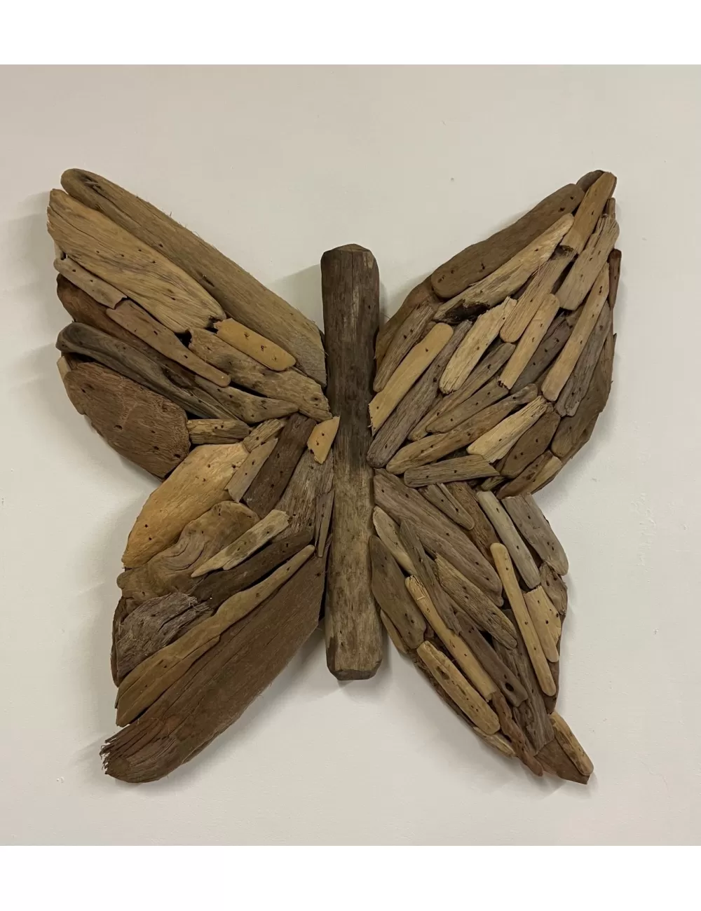 Papillon bois flotté 50cm