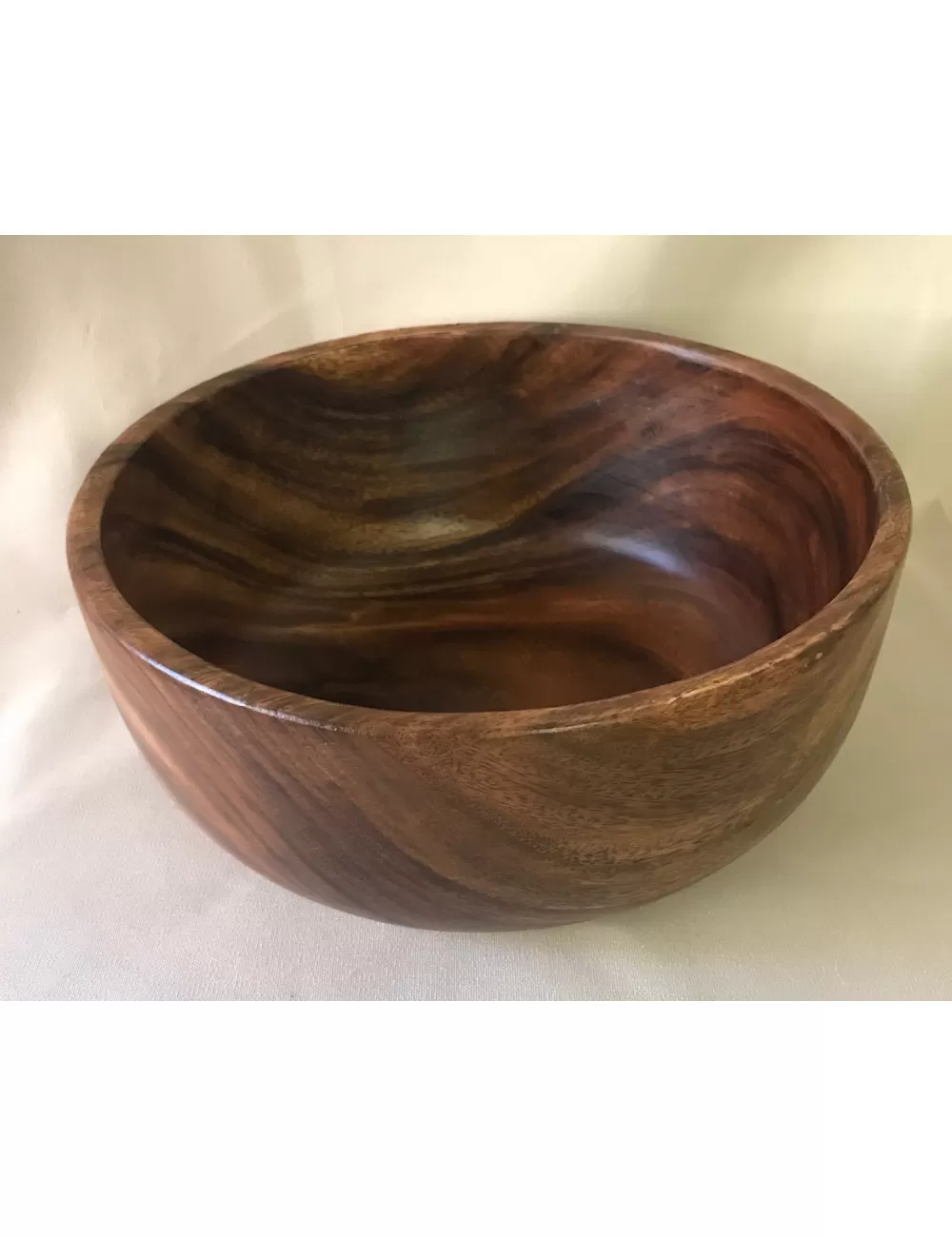 Saladier en bois dia 30cm x H 12cm