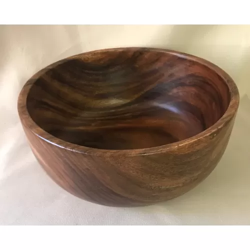 Saladier en bois dia 30cm x H 12cm