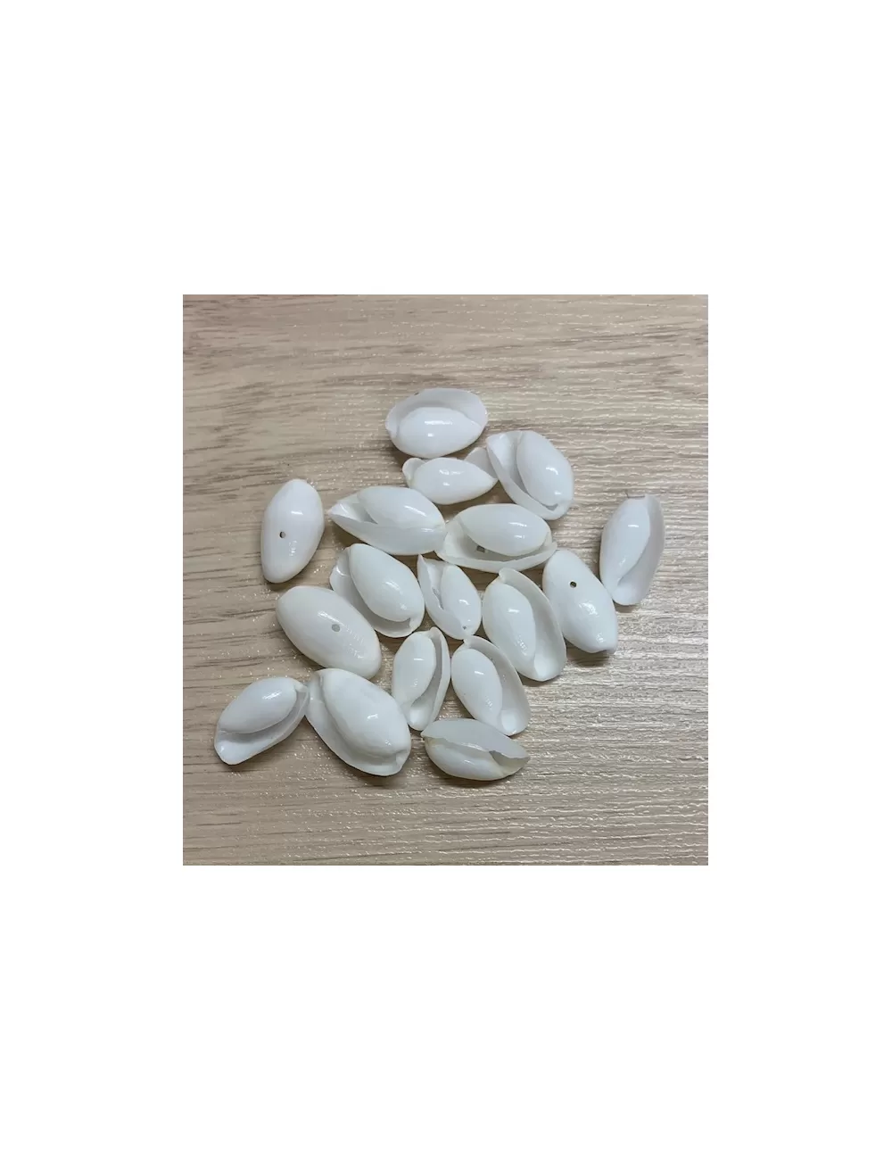 white bubbles 2cm pochette de 60 pcs