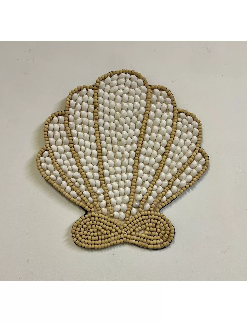 Déco à suspendre forme coquillage 35cm