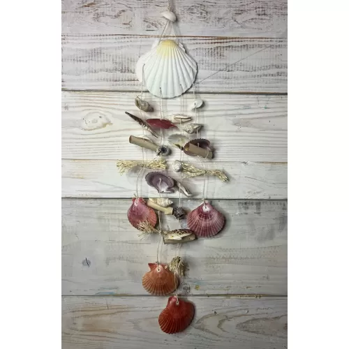 Mobile St Jacques et fils coquillages 65cm