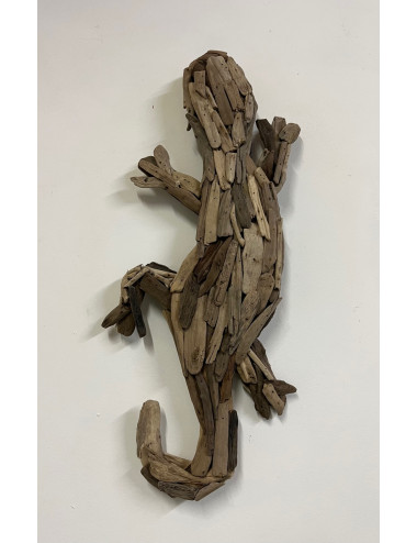 Salamandre bois flotté 60cm
